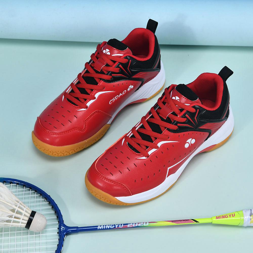 New Professional Badminton Shoes Men and Women Couples Breathable Cushioning Lightweight Non-slip Table Tennis Training Shoes