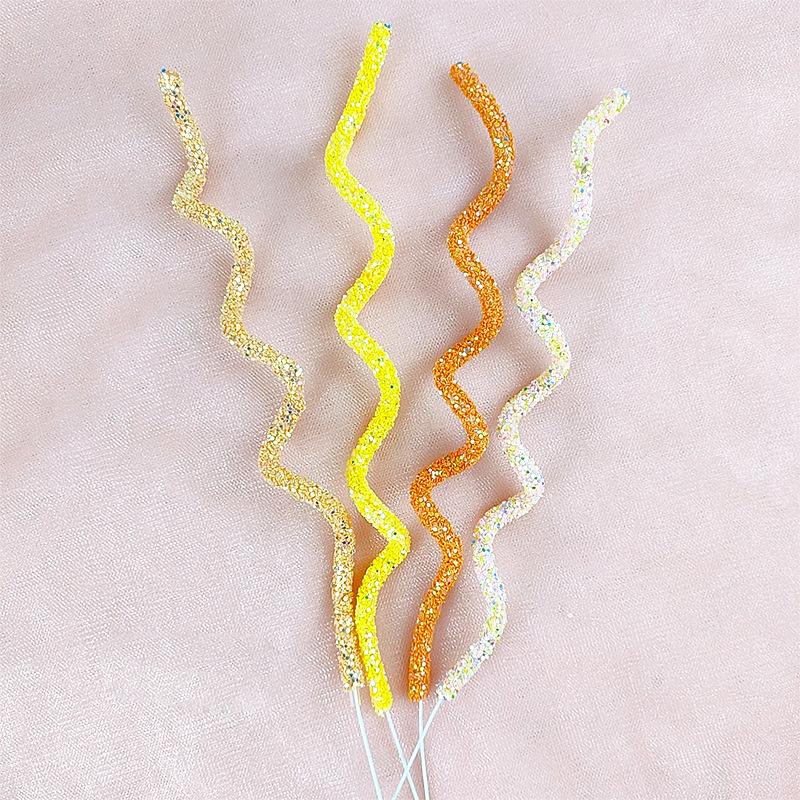 

4 шт. Райдужна блискуча смужка для прикраси верху торта, для вечірки, дня народження, десерту, аксесуари для торта, фестиваль, вечірка, весільний торт, топ