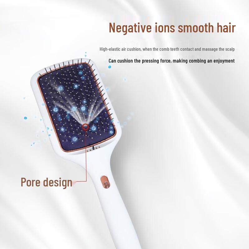 Morphy Richards Red/Blue Light Vibration Scalp Massager Comb