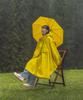 Wolflaunch 3-Layer Poncho Raincoat - Yellow