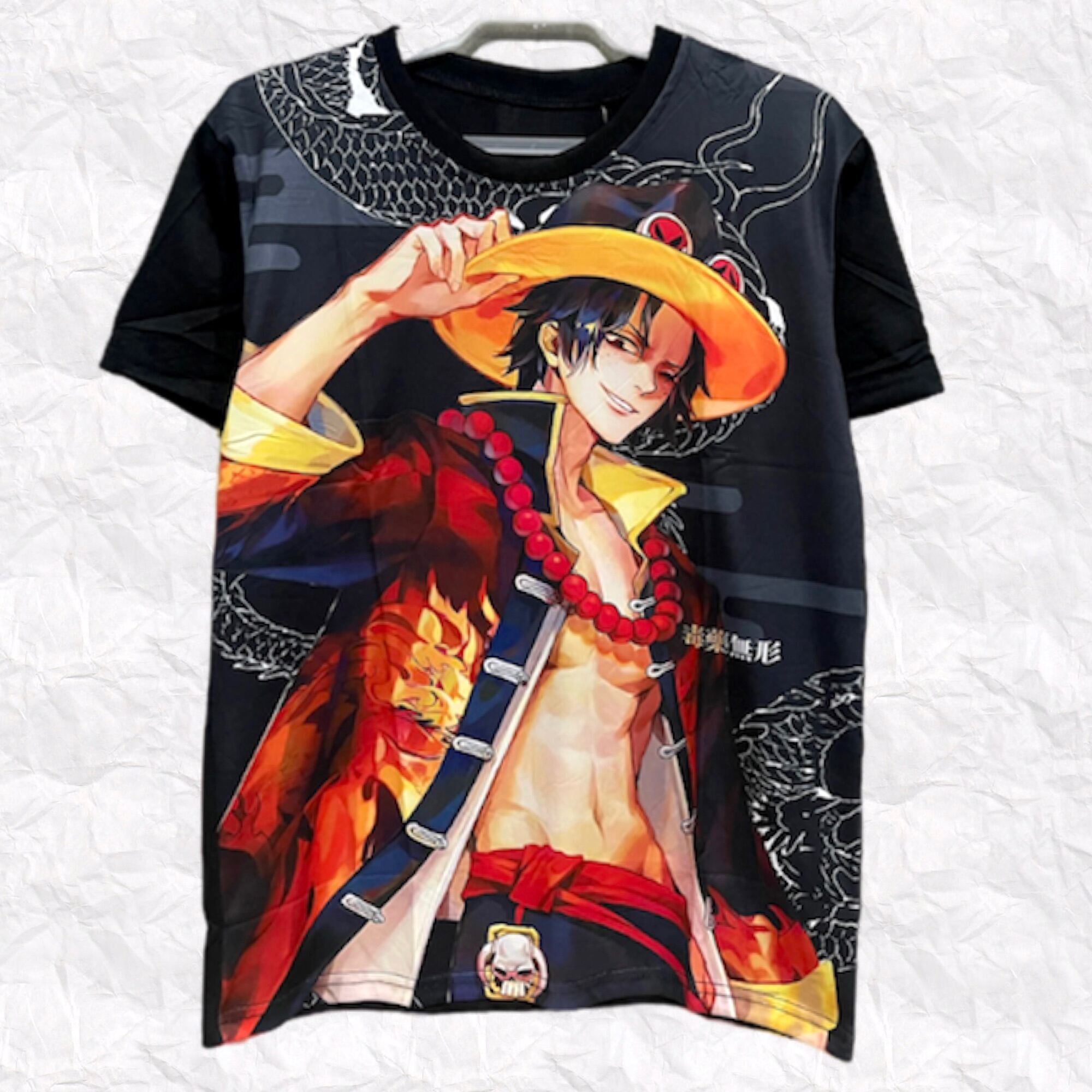 

3D Футболка з повним принтом One Piece Луффі Мультяшний персонаж(унісекс) XS