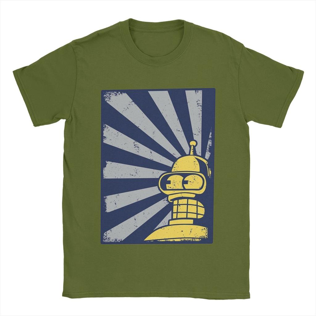 T-shirt Uomo Benders Ray 100% Cotone T-shirt Divertenti Girocollo Manica Corta Abbigliamento Idea Regalo