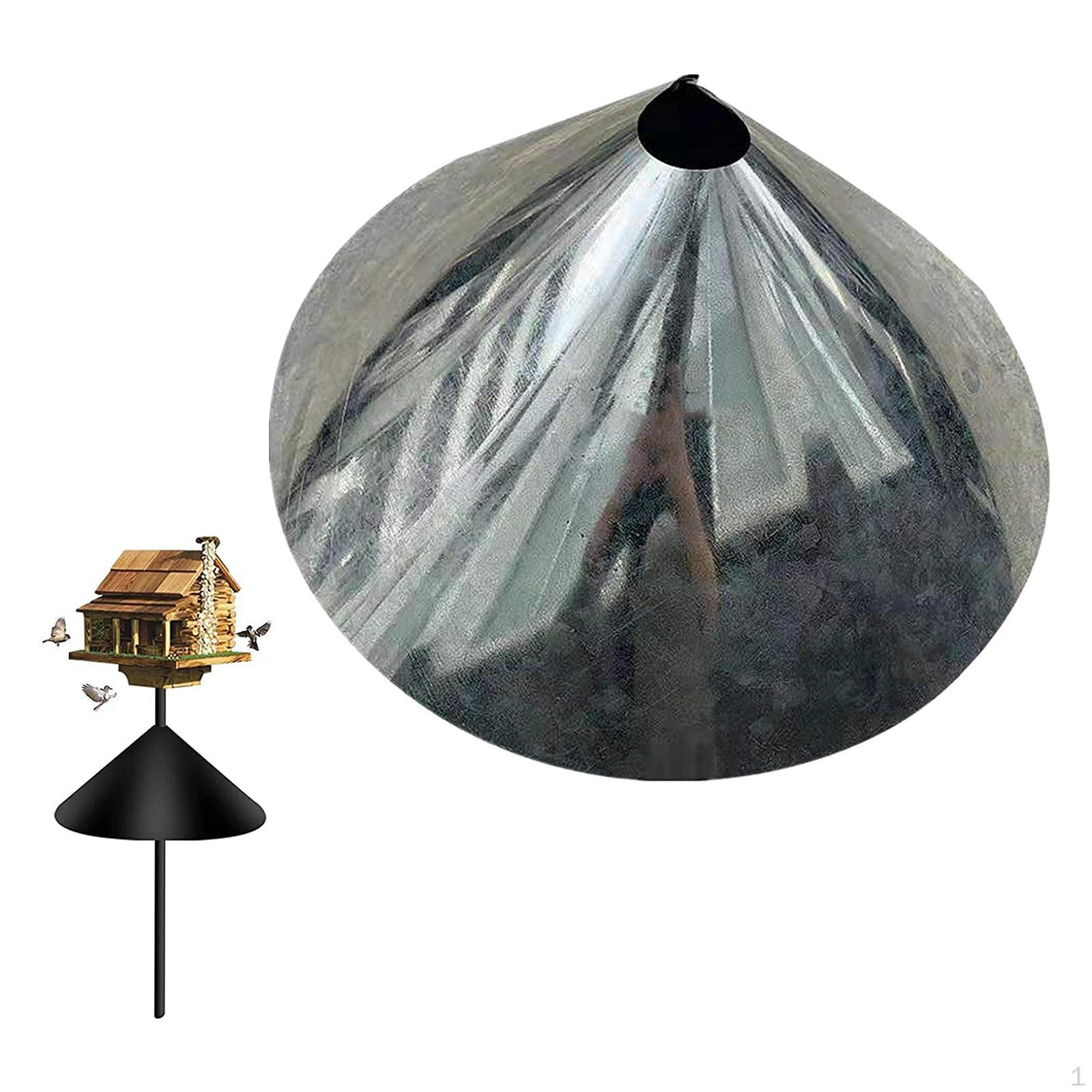 Baffle for Bird Feeders, , and Rust-Proof Galvanized Steel 16inch
