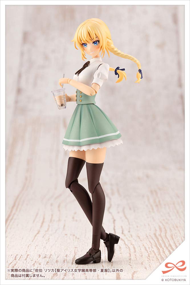 Kotobukiya Zoids Zoids Girl Garden Saeki Ritsuka 1/10 Scale Plastic Model Kit Approximate Height 157mm
