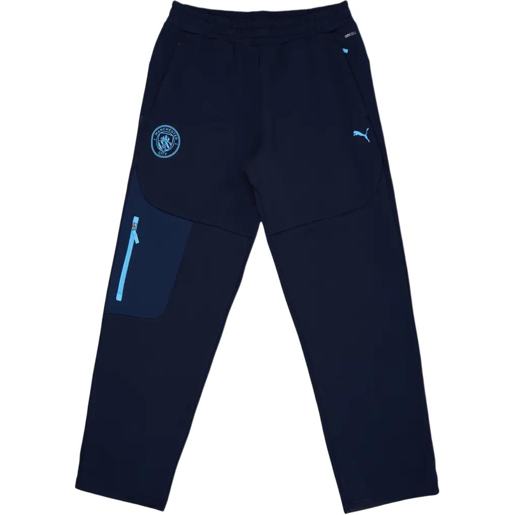 Puma Manchester City 2025-26 Season Fashion Sports Comfortable Mid-Rise Football Pants Men bottoms 782657-06