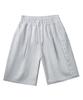 REBRENNER Dtf Lettering One-Pleat Wide Fit Shorts White Melange