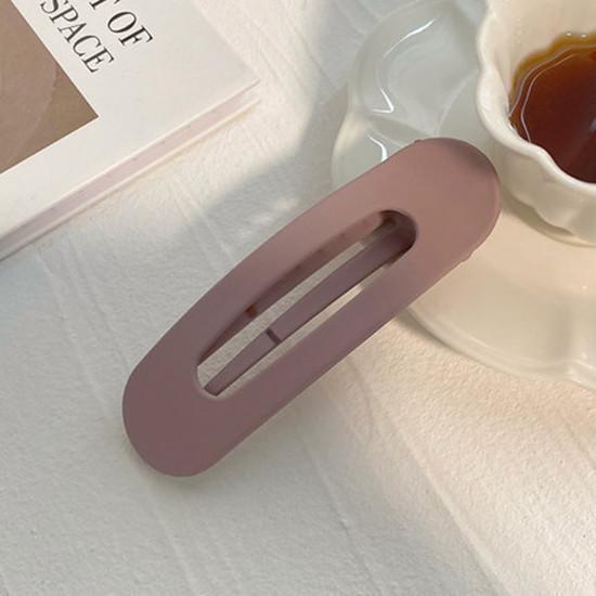 Vintage Big Hair Clips for Women Simple Claw Clip Blue Frosted Banana Large Geometric Hair Clips for Hair Girls Hair Accessories