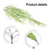 Chic Plastic Willow Wall Hanging Green Vine for Rustic Modern Home