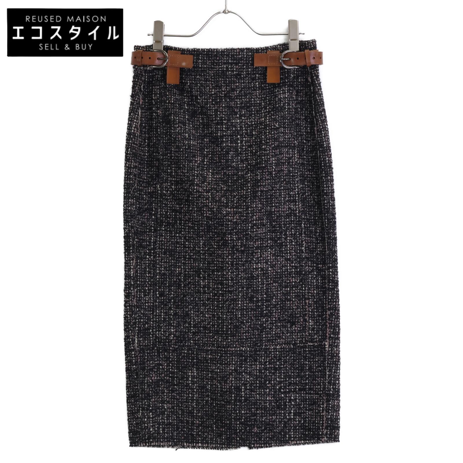 

TOM FORD Black GC5169 FAX145 Tweet Skirt skirt 38 blackUsed