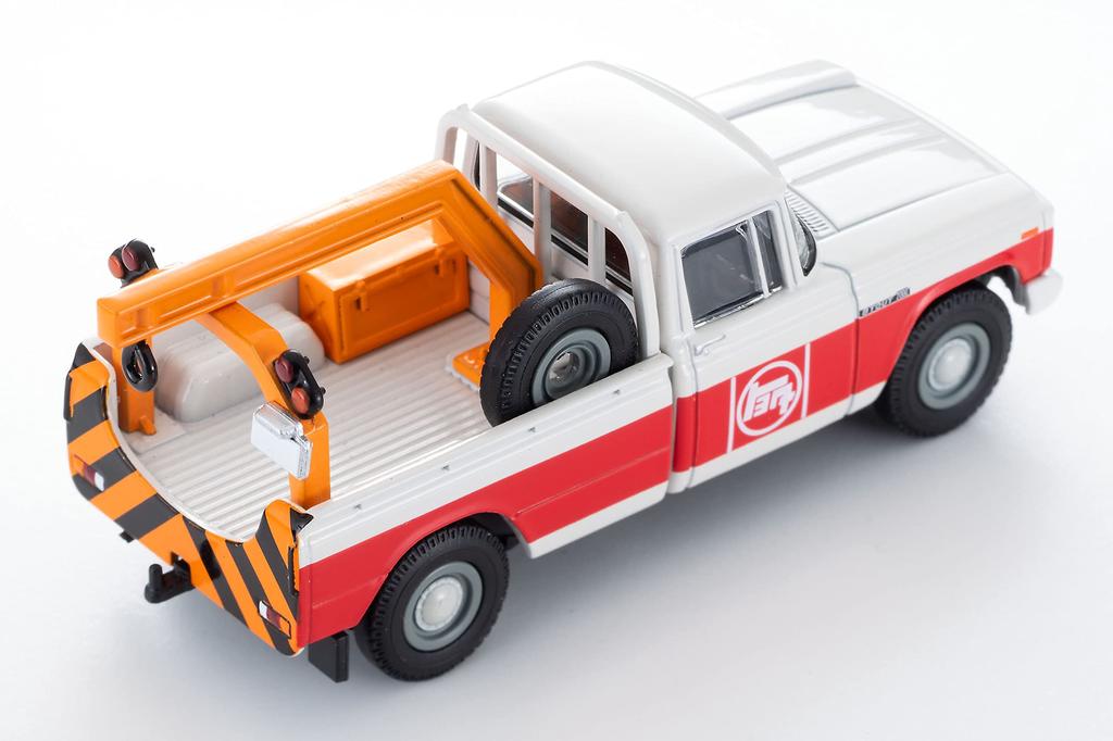 Tomica Limited Vintage 164 Scale LV-188c Toyota Stout Tow Truck (Toyota Service) - Finished Model 321309