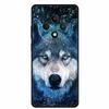 Soft Silicone Cover For Oppo Reno12 F 5G Case 12 F 4G Cartoon TPU Wolf Lion Phone Case For Oppo Reno12 FS Back Covers Capa Coque