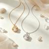 Summer Fashion Exquisite Ocean Style Pearl Shell Necklace Suitable for personal use and as a gift for friends