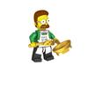 (Stil D) 32 Stück Simpsons Familie Mini-Figuren Bausteine Kinder Lernspielzeug