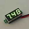 1 stk DC 2,5-30V Testverktøy Mini LED-skjerm 3-sifret Måler Spenning Voltmeter Voltameter Panelmeter