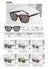 Elegant Men's Square Frame Sunglasses 6296 - Modern European American Design, Slimming Effect, UV Protection, Unisex Versatile.