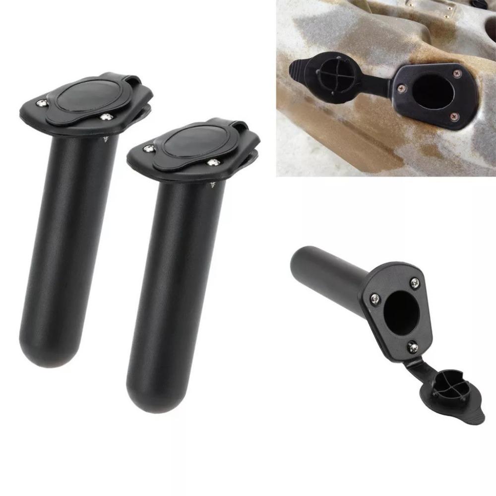 

Built-in Boat Rod Holder Kayak Fishing Tackle Accessories 30° Black Fishing Base