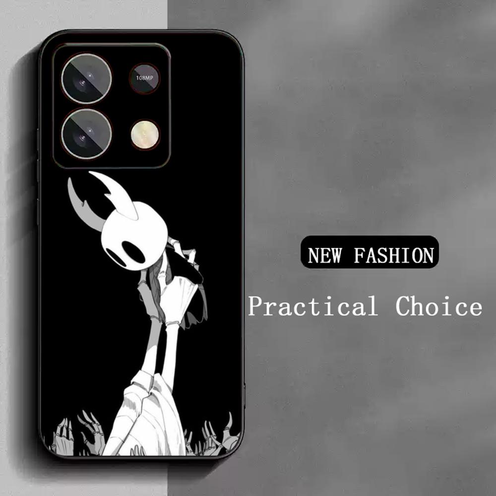 Hollow Knights game fashion pattern Phone Case For Redmi Note 14 13 12 11 Pro Plus S 5G 14C A3 Soft Black Phone Cover