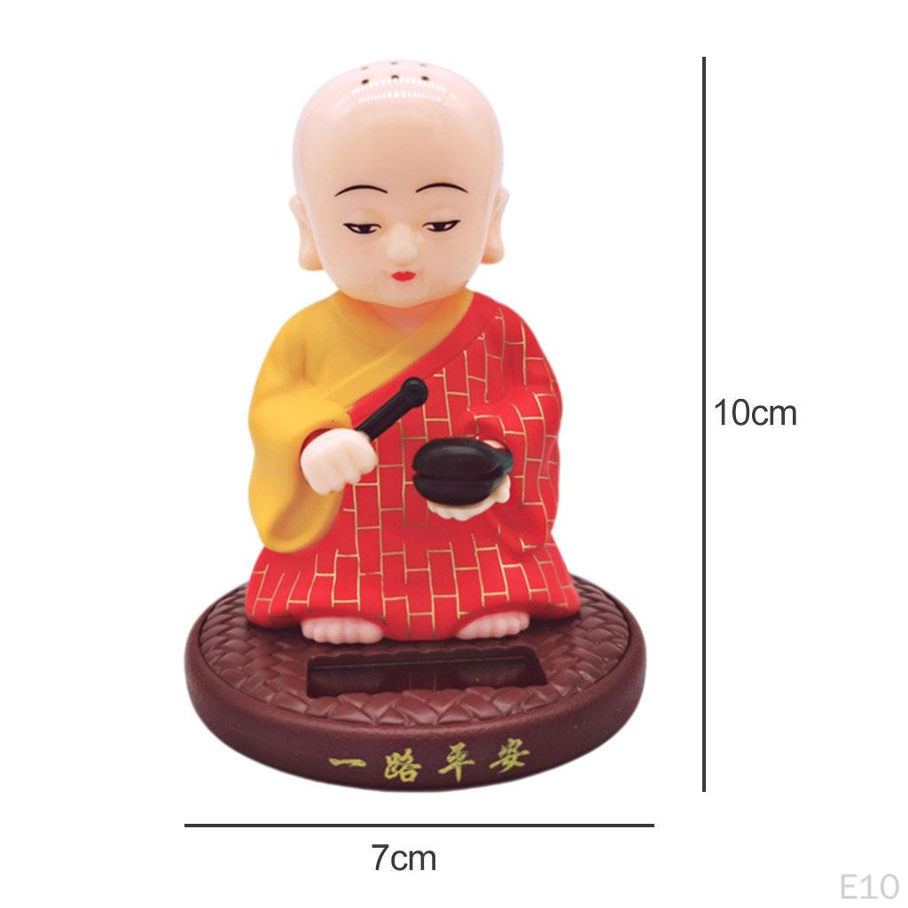 Dancer Figure Toy Shaking Head Ornament Doll Office Desk Decor Miniature Swing Model for Car