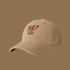 Baseball Cap Simple Casual Versatile Cap Letter Embroidery Sweet Student Couple Hat