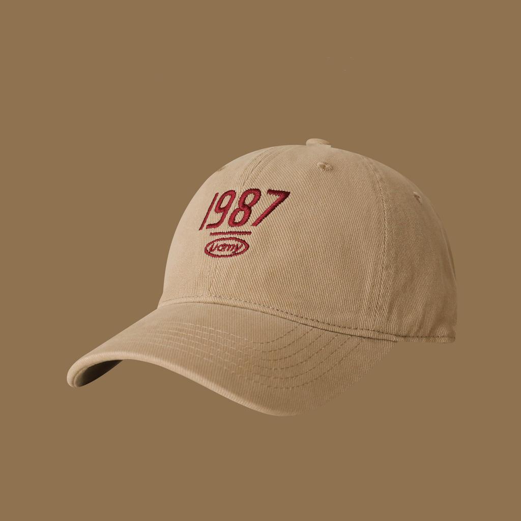 Baseball Cap Simple Casual Versatile Cap Letter Embroidery Sweet Student Couple Hat