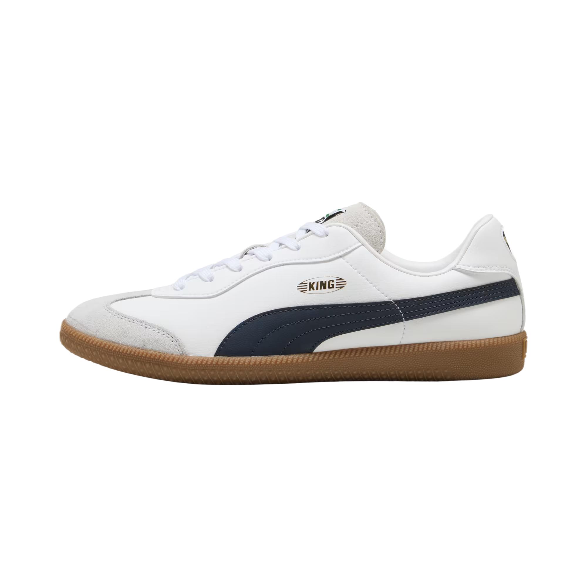 

Puma King 21 IT Футбольная Мода Универсальные Трендовые Простые Кожаные Футбольные Бутсы Мужские кроссовки Белый 106696-12 39