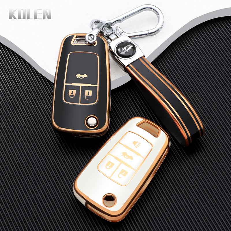 Tpu Car Key Cover Case Shell Fob For Buick For Chevrolet Cruze Aveo Trax Opel Astra Corsa Meriva Zafira Antara J Equinox Volt