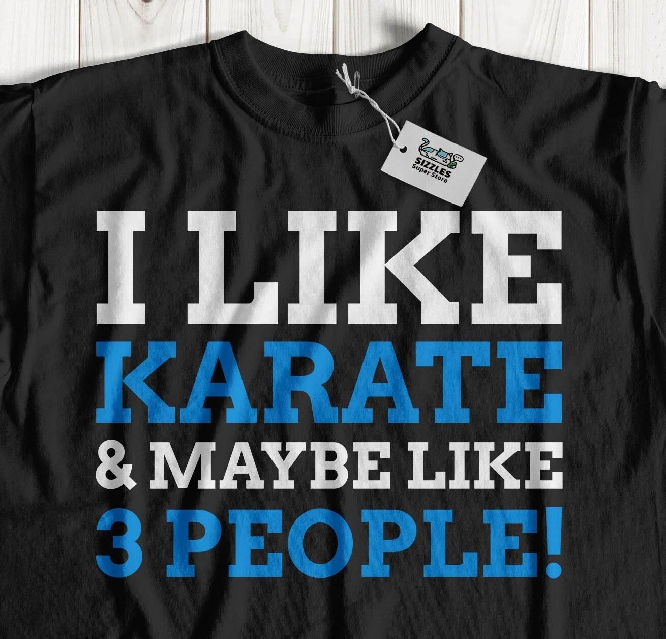 Unisex Funny Karate T-Shirt Black Belt & Martial Arts Gifts S