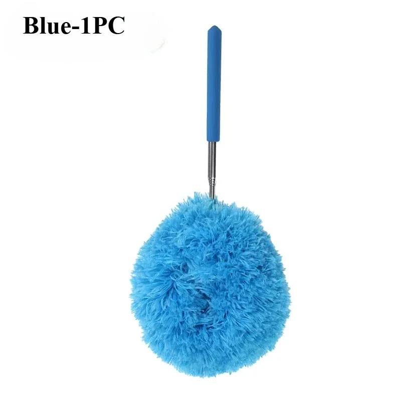 Extendable Feather Duster for Home Cleaning Washable Reusable Dusting Stick for Ceiling Corner Gap Furniture