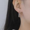 Cazador Geometric Beads Women's Earrings Gold Color Trendy Waterproof Earrings Stainless Steel Jewelry 2026 Party Wedding Gifts