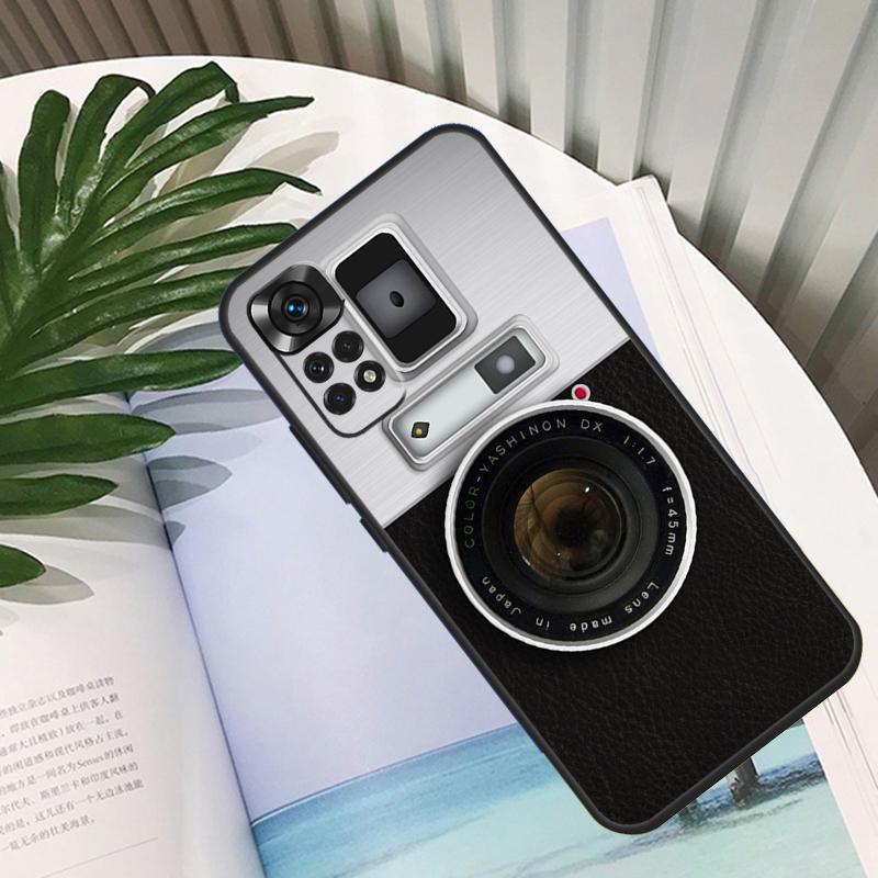 Classic Camera Lens Funda For Xiaomi Redmi Note 14 13 10 11 12 15 Pro Plus Case For Redmi 15C 14C 10C 12C 13C 15