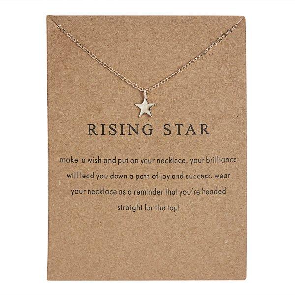 Neue Trendige Legierung Süß Elegant Sonne Stern Blätter Vogel Schmetterling Herz Glück Anhänger Halsketten für Frauen Mode Accessoires Schmuck