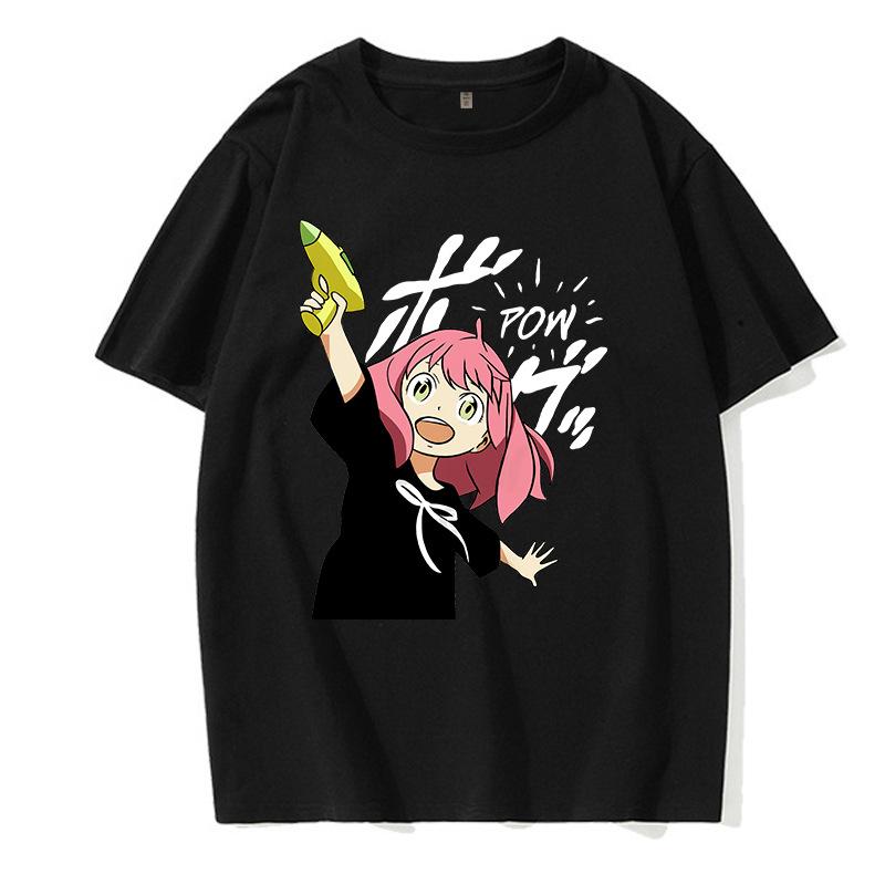 Eden Academy Japanese Anime SPY × FAMILY T-Shirt Cotton Graphic Tee Unisex Unisex Summer Streetwear