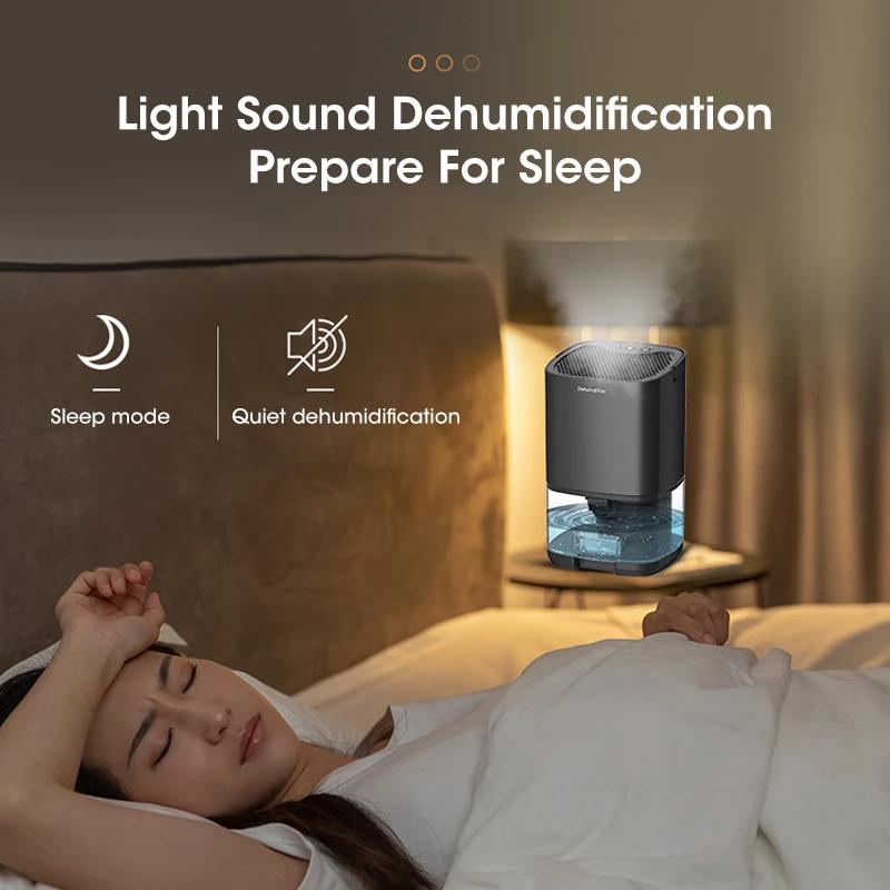 Home Air Dehumidifier Mini Dryer Multi-functional Dehumidifier Deodorizer Moisture Absorber Portable Bedroom Kitchen Air Dryer