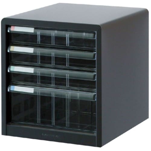 Nakabayashi Avante V2 Letter Case Document Storage A4 Shallow 3 Deep 1 Tier AL-44-D