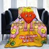 Bad Blankets Bunny Un Verano Sin Ti Un Verano Sin Ti 7 Wool Funny Warm Throw Blankets for Bedspread Spring/Autumn,