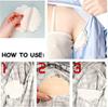 50pcs Underarm Pads Dress Clothing Perspiration Absorb Pads Invisible Armpit Care Sweat Absorbent Pads Deodorant for Women Men