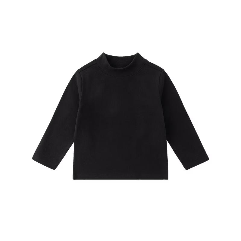 Dudujia 7A Anti-Bacterial Kids' Mock Neck Long Sleeve T-Shirt