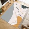 Minimalist Carpet Abstract Living Room Decor Customizable Rugs Bedroom Outdoor Soft Non-slip Study Office Floor Mats Washable