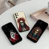 Santa M-Muerte P-print-T Phone Case For Samsung S25,24,23,22,30,21,10,9,Ultra,Plus,Lite,FE,4,5 G Soft Black Case