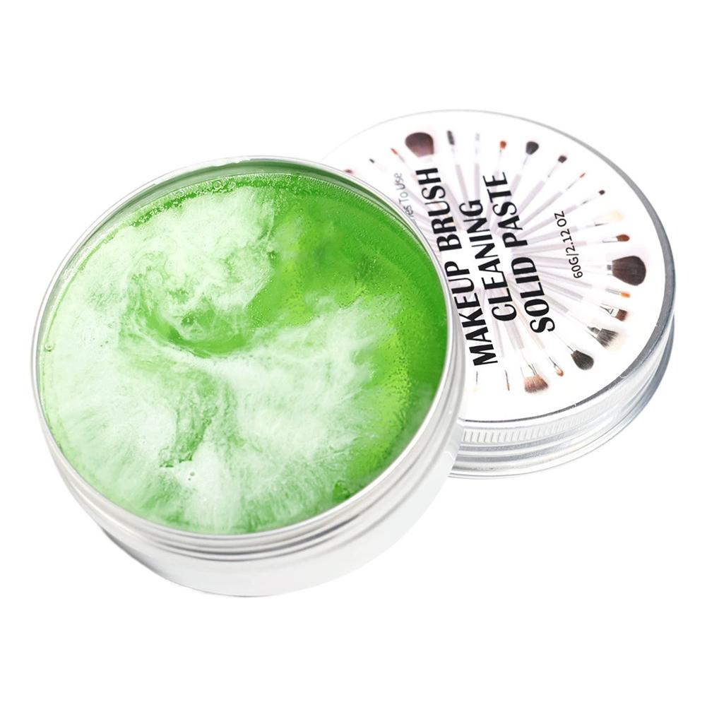 Makeup Brush Cleaner Soap Solid Brush Cleaning Mat Removes Cosmetic Color Brush Cleaner Pad for Cleaning Makeup Sponges Brushes