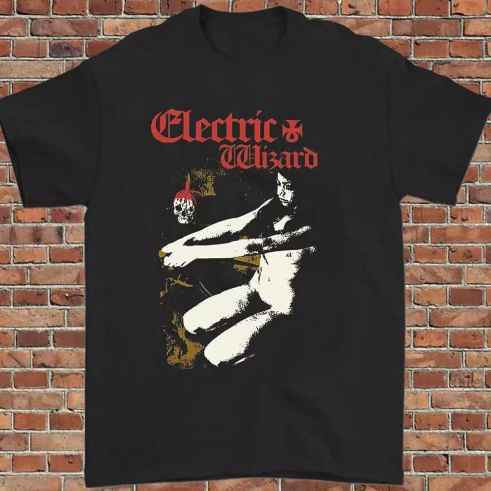 

Electric Wizard artwork black T-shirt Unisex tee All sizes S to 5Xl 2F139 4XL