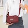 New Casual Shoulder Bag for Women, Trendy Solid Color Oxford Cloth Anti Splash, Simple and Versatile Fashion Crossbody Bag