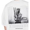 UNIQLO Chainsaw Man Collaboration Series Back Character Graphic Letter Print Short Sleeve T-Shirt Unisex Tops White 467422-00
