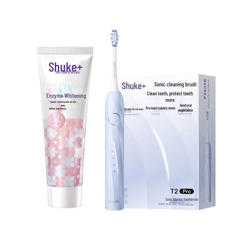 Saky T2Pro Sonic Electric Toothbrush Gift Set CN Plug (adapter Included)