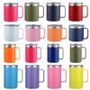 304 Stainless Steel Insulated Mug with Handle – Portable Office Cup for Coffee or Water