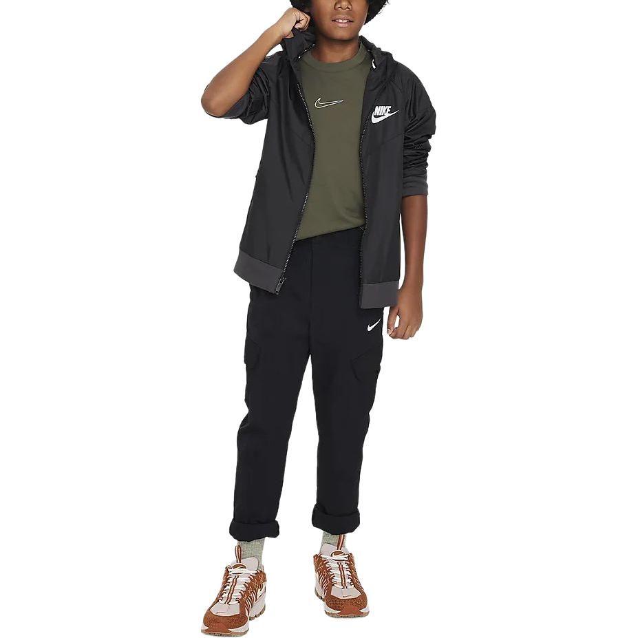 Nike Sportbekleidung Windrunner Jacken & Mäntel Schwarz Kinder FN8757-010