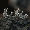 Practical Crown Open Ring Vintage Style Adjustable Size Alloy Jewelry Women Fashion Accessory for Fashion Outfits