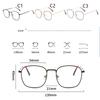 Anti Blue Light Glasses Women Men Classic Square Eyeglasses Frames Transparent Computer Glasses Pochromism Oculos Feminino