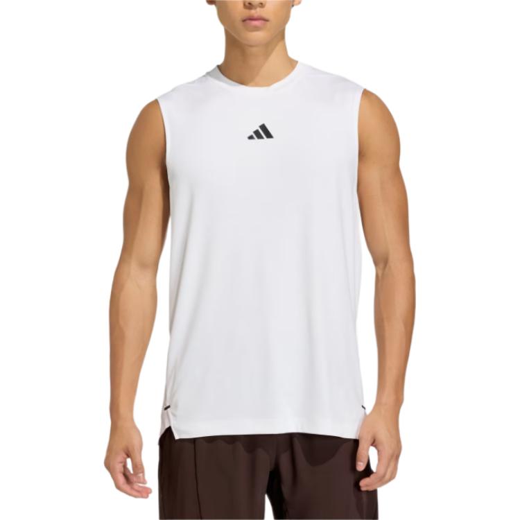 Adidas D4T Primelift 3 Stripes Slim Fit Round Neck Vest Men tops KD0376