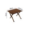 Camping Folding Table Chicken Rolls Table Camping Picnic Barbecue Travel Fishing Equipment